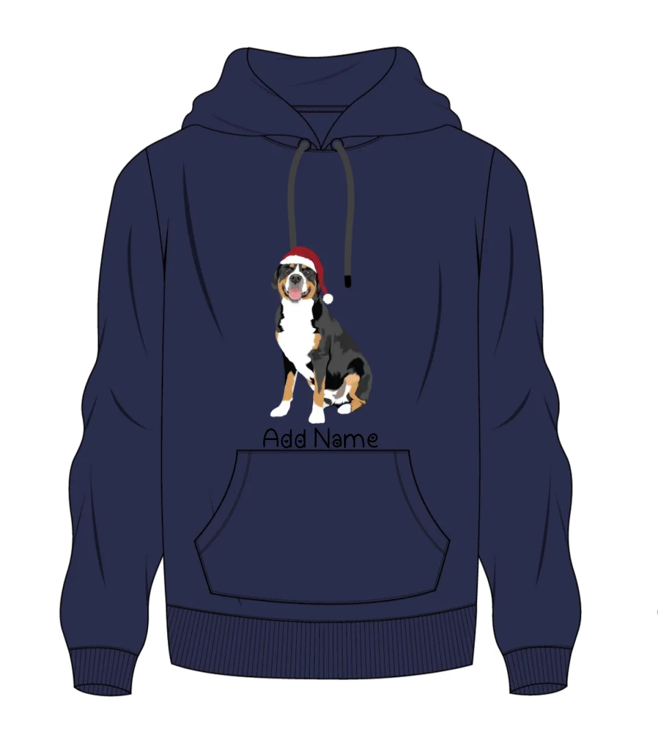 Personalized Swiss Mountain Dog Love Men's Warm Hoodie Sweatshirt-Apparel-Apparel, Dog Dad Gifts, Hoodie, Personalized, Sweatshirt, Swiss Mountain Dog-Men's Warm Hoodie Sweatshirt-Navy Blue-S-2