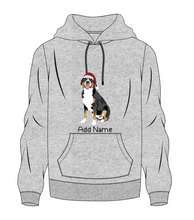 Load image into Gallery viewer, personalized-dog-mom-hoodie-heather-gray