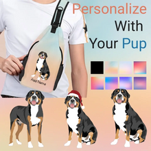 Load image into Gallery viewer, swiss-mtn-dog sling-bag-multi