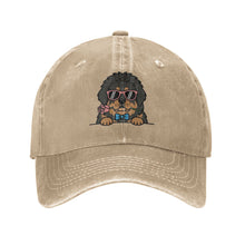 Load image into Gallery viewer, Personalized Tibetan Mastiff Baseball Cap - Romeo Tibetan Mastiff Design - Match Your Dog's Coat Color-Hats &amp; Caps-Accessories,Baseball Caps,Dog Mom Gifts-Beige-One Size-1