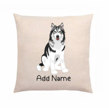Load image into Gallery viewer, Personalized Utonagan Linen Pillowcase-Home Decor-Dog Dad Gifts, Dog Mom Gifts, Home Decor, Personalized, Pillows, Utonagan-Linen Pillow Case-Cotton-Linen-12&quot;x12&quot;-2