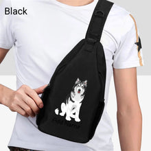 Load image into Gallery viewer, Personalized Utonagan Love Unisex Sling Bag Backpack-Accessories-Utonagan-Unisex Sling Bag Backpack-Black-One Size-2