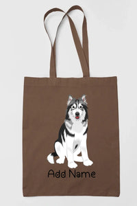 Personalized Utonagan Love Zippered Tote Bag-Accessories-Accessories, Bags, Dog Mom Gifts, Personalized, Utonagan-Zippered Tote Bag-Earthen Brown-Classic-15