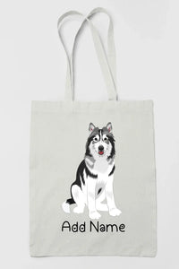 Personalized Utonagan Love Zippered Tote Bag-Accessories-Accessories, Bags, Dog Mom Gifts, Personalized, Utonagan-Zippered Tote Bag-White-Classic-3