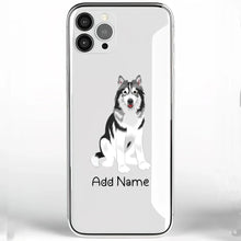 Load image into Gallery viewer, Personalized Utonagan Soft Shell Phone Cover-Cell Phone Accessories-Accessories, Dog Mom Gifts, Personalized, Phone Case, Utonagan-Phone Cover-Transparent TPU-One Size-2