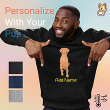 Load image into Gallery viewer, vizsla hoodie-men-single