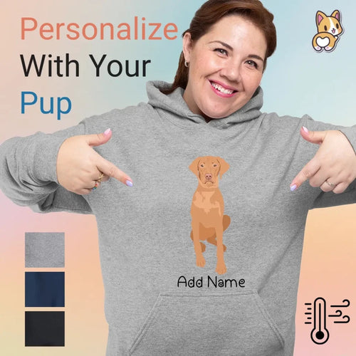 vizsla hoodie-women-single