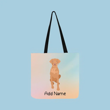 Load image into Gallery viewer, Personalized Vizsla Small Tote Bag-Accessories-Accessories, Bags, Dog Mom Gifts, Personalized, Vizsla-Small Tote Bag-Your Design-One Size-2