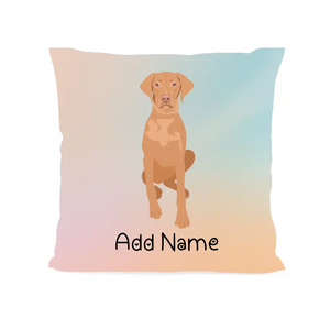 Personalized Vizsla Soft Plush Pillowcase-Home Decor-Dog Dad Gifts, Dog Mom Gifts, Home Decor, Personalized, Pillows, Vizsla-Soft Plush Pillowcase-As Selected-12"x12"-2