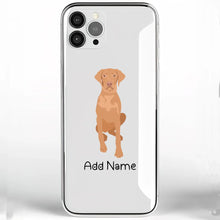 Load image into Gallery viewer, Personalized Vizsla Soft Shell Phone Cover-Cell Phone Accessories-Accessories, Dog Mom Gifts, Personalized, Phone Case, Vizsla-Phone Cover-Transparent TPU-One Size-2