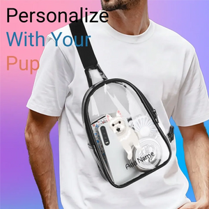 West Highland White Terrier  transparent-sling-bag-single