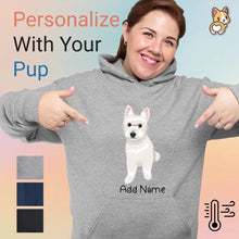 Load image into Gallery viewer, West Highland White Terrier  hoodie-women-single