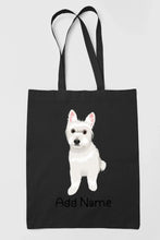 Load image into Gallery viewer, Personalized Westie Love Zippered Tote Bag-Accessories-Accessories, Bags, Dog Mom Gifts, Personalized, West Highland Terrier-17