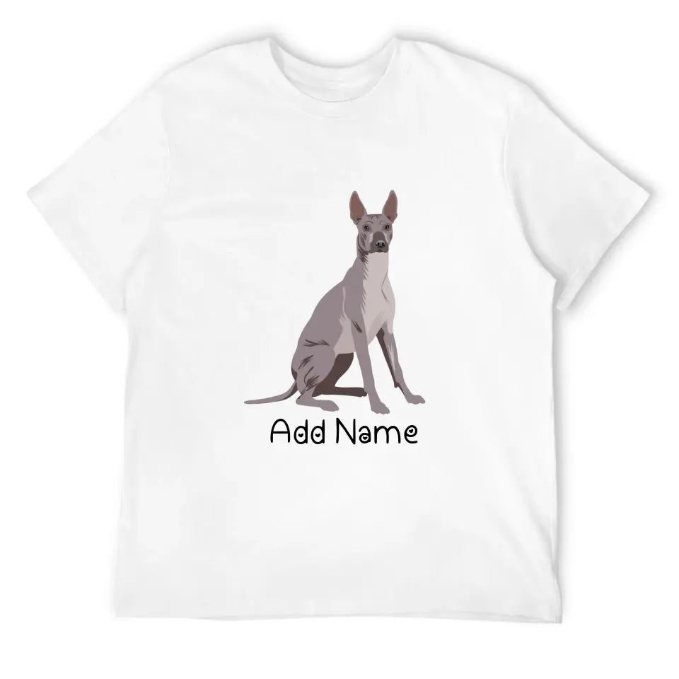 Personalized Xolo Dad Cotton T Shirt-Apparel-Apparel, Dog Dad Gifts, Personalized, Shirt, T Shirt, Xolo-Men's Cotton T Shirt-White-Medium-10