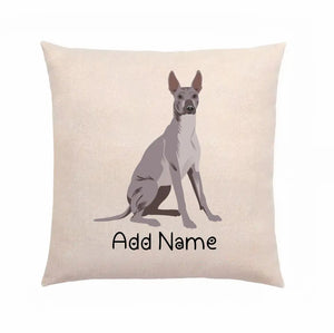 Personalized Xolo Linen Pillowcase-Home Decor-Dog Dad Gifts, Dog Mom Gifts, Home Decor, Personalized, Pillows, Xolo-2
