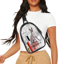 Load image into Gallery viewer, Personalized Xolo Love Unisex Transparent Sling Bag-Accessories-Xolo-Unisex Transparent Sling Bag-Transparent-One Size-3