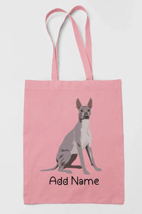 Personalized Xolo Love Zippered Tote Bag-Accessories-Accessories, Bags, Dog Mom Gifts, Personalized, Xolo-11