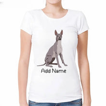Load image into Gallery viewer, Personalized Xolo Mom T Shirt for Women-Customizer-Apparel, Dog Mom Gifts, Personalized, Shirt, T Shirt, Xolo-2