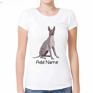 Personalized Xolo Mom T Shirt for Women-Customizer-Apparel, Dog Mom Gifts, Personalized, Shirt, T Shirt, Xolo-Modal T-Shirts-White-Small-2