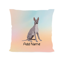 Load image into Gallery viewer, Personalized Xolo Soft Plush Pillowcase-Home Decor-Dog Dad Gifts, Dog Mom Gifts, Home Decor, Personalized, Pillows, Xolo-Soft Plush Pillowcase-As Selected-12&quot;x12&quot;-2