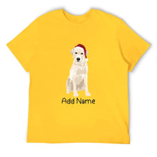 Load image into Gallery viewer, Personalized Yellow Labrador Dad Cotton T Shirt-Apparel-Apparel, Dog Dad Gifts, Labrador, Personalized, Shirt, T Shirt-Men&#39;s Cotton T Shirt-Yellow-Medium-13