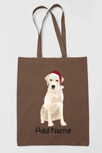 Load image into Gallery viewer, Personalized Yellow Labrador Love Zippered Tote Bag-Accessories-Accessories, Bags, Dog Mom Gifts, Labrador, Personalized-15