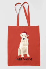 Load image into Gallery viewer, Personalized Yellow Labrador Love Zippered Tote Bag-Accessories-Accessories, Bags, Dog Mom Gifts, Labrador, Personalized-16