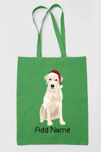 Load image into Gallery viewer, Personalized Yellow Labrador Love Zippered Tote Bag-Accessories-Accessories, Bags, Dog Mom Gifts, Labrador, Personalized-18