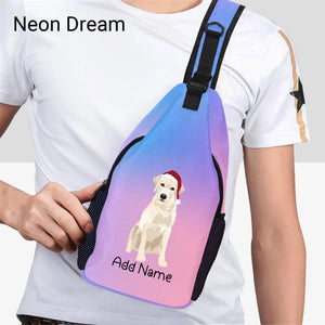 Personalized Yellow Labrador Unisex Sling Bag Backpack-Accessories-Labrador-Unisex Sling Bag Backpack-Neon Dream-One Size-17