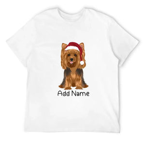 Personalized Yorkie Dad Cotton T Shirt-Apparel-Apparel, Dog Dad Gifts, Personalized, Shirt, T Shirt, Yorkshire Terrier-Men's Cotton T Shirt-White-Medium-10