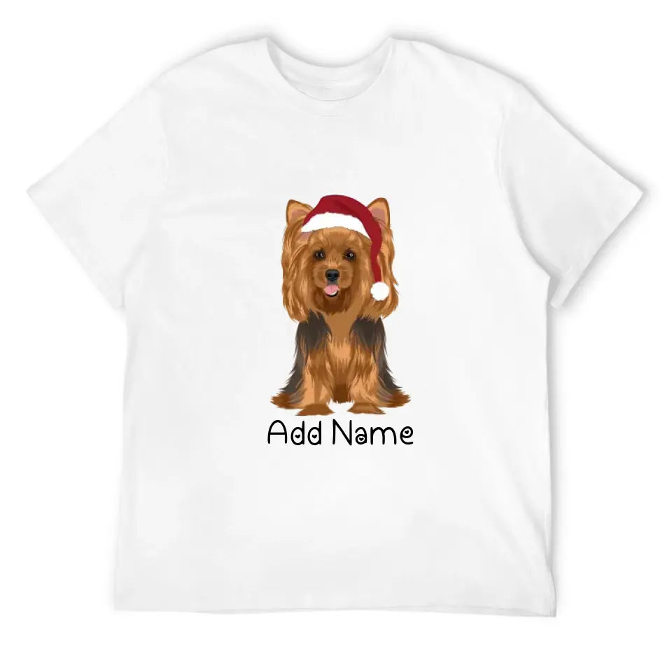 Personalized Yorkie Dad Cotton T Shirt-Apparel-Apparel, Dog Dad Gifts, Personalized, Shirt, T Shirt, Yorkshire Terrier-Men's Cotton T Shirt-White-Medium-10