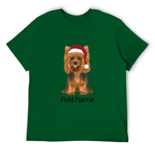 Load image into Gallery viewer, Personalized Yorkie Dad Cotton T Shirt-Apparel-Apparel, Dog Dad Gifts, Personalized, Shirt, T Shirt, Yorkshire Terrier-Men&#39;s Cotton T Shirt-Green-Medium-16