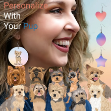 Load image into Gallery viewer, Yorkshire Terrier earrings-womens-multi