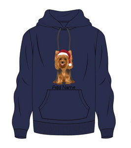 Personalized Yorkie Love Men's Warm Hoodie Sweatshirt-Apparel-Apparel, Dog Dad Gifts, Hoodie, Personalized, Sweatshirt, Yorkshire Terrier-Men's Warm Hoodie Sweatshirt-Navy Blue-S-8