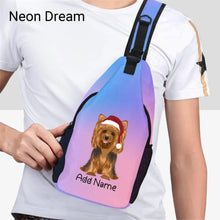 Load image into Gallery viewer, Personalized Yorkie Love Unisex Sling Bag Backpack-Accessories-Yorkshire Terrier-Unisex Sling Bag Backpack-Neon Dream-One Size-17