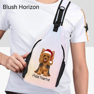 Personalized Yorkie Love Unisex Sling Bag Backpack-Accessories-Yorkshire Terrier-Unisex Sling Bag Backpack-Blush Horizon-One Size-20