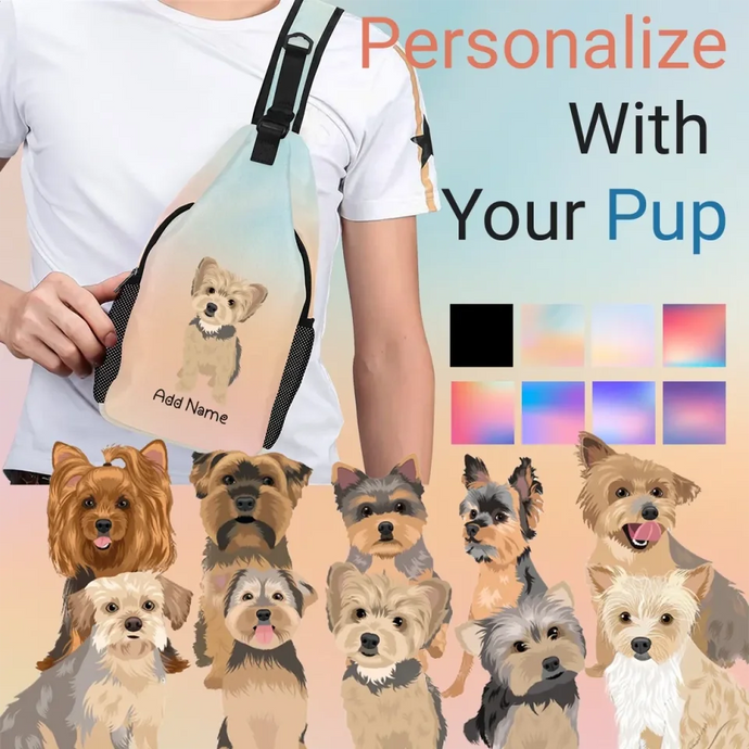 Yorkshire Terrier sling-bag-multi