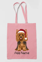 Load image into Gallery viewer, Personalized Yorkie Love Zippered Tote Bag-Accessories-Accessories, Bags, Dog Mom Gifts, Personalized, Yorkshire Terrier-11
