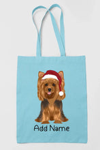 Load image into Gallery viewer, Personalized Yorkie Love Zippered Tote Bag-Accessories-Accessories, Bags, Dog Mom Gifts, Personalized, Yorkshire Terrier-13