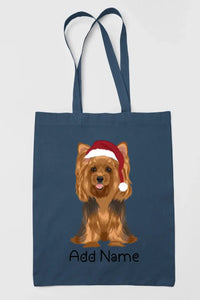 Personalized Yorkie Love Zippered Tote Bag-Accessories-Accessories, Bags, Dog Mom Gifts, Personalized, Yorkshire Terrier-14