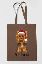 Load image into Gallery viewer, Personalized Yorkie Love Zippered Tote Bag-Accessories-Accessories, Bags, Dog Mom Gifts, Personalized, Yorkshire Terrier-15
