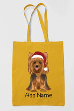 Load image into Gallery viewer, Personalized Yorkie Love Zippered Tote Bag-Accessories-Accessories, Bags, Dog Mom Gifts, Personalized, Yorkshire Terrier-17