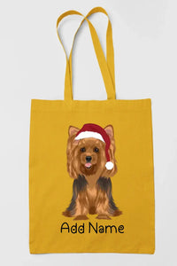 Personalized Yorkie Love Zippered Tote Bag-Accessories-Accessories, Bags, Dog Mom Gifts, Personalized, Yorkshire Terrier-17