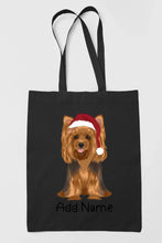 Load image into Gallery viewer, Personalized Yorkie Love Zippered Tote Bag-Accessories-Accessories, Bags, Dog Mom Gifts, Personalized, Yorkshire Terrier-19