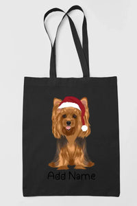 Personalized Yorkie Love Zippered Tote Bag-Accessories-Accessories, Bags, Dog Mom Gifts, Personalized, Yorkshire Terrier-19