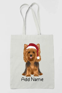 Personalized Yorkie Love Zippered Tote Bag-Accessories-Accessories, Bags, Dog Mom Gifts, Personalized, Yorkshire Terrier-3