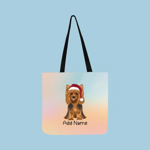 Personalized Yorkie Small Tote Bag-Accessories-Accessories, Bags, Dog Mom Gifts, Personalized, Yorkshire Terrier-Small Tote Bag-Your Design-One Size-2