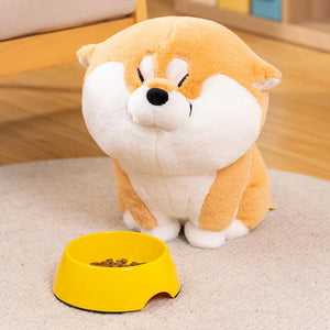 Pet Me Please Shiba Inu Stuffed Animal Plush Toys-Stuffed Animals-Shiba Inu, Stuffed Animal-4