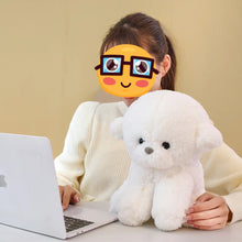 Load image into Gallery viewer, Pet Me Sitting Bichon Frise Stuffed Animal Plush Toys-Bichon Frise, Stuffed Animal-21