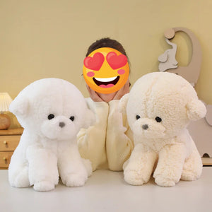 Pet Me Sitting Bichon Frise Stuffed Animal Plush Toys-Bichon Frise, Stuffed Animal-22